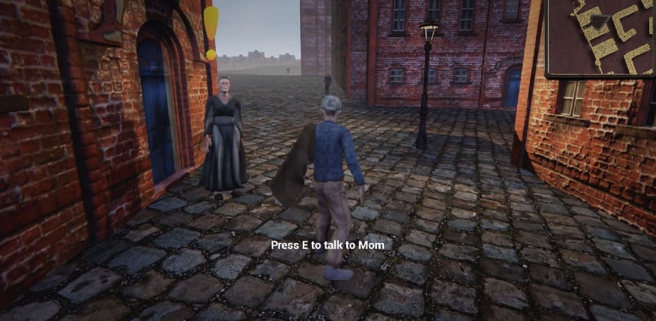 The journey begins in an industrialized city